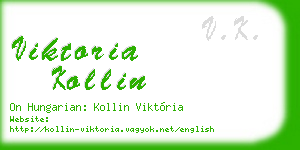 viktoria kollin business card